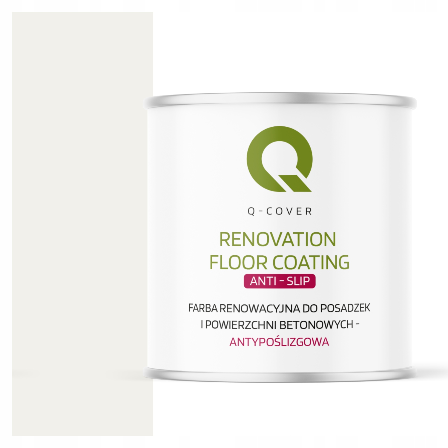 Renovačná Farba Na Podlahy Protišmyková Biela Cestná Ral 9016 2,5 L