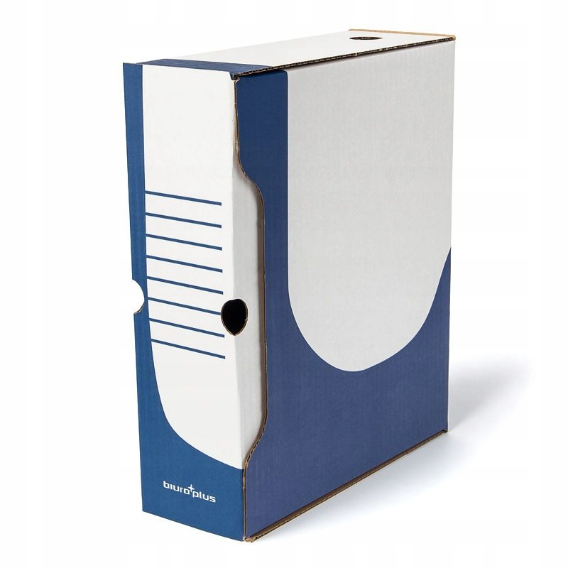 

Pudełko pudło archiwizacyjne 100mm niebieskie