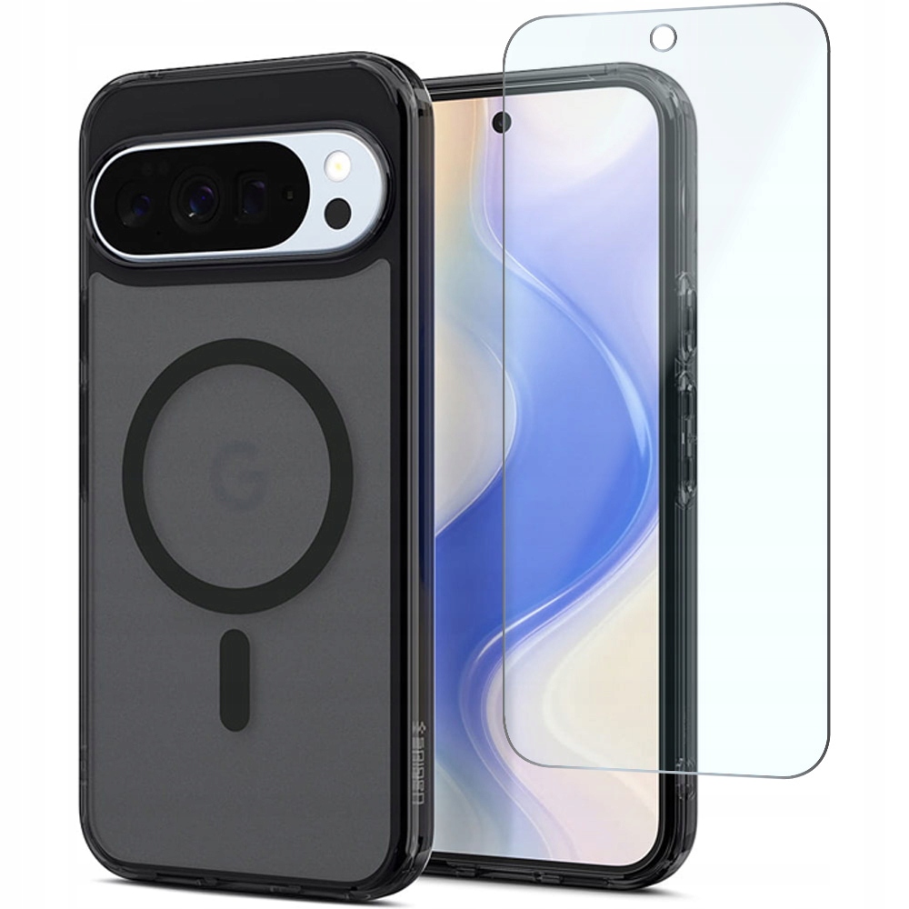 Etui Spigen Ultra Hybrid do Pixel 10 Pro XL do MagSafe, przydymione szkło
