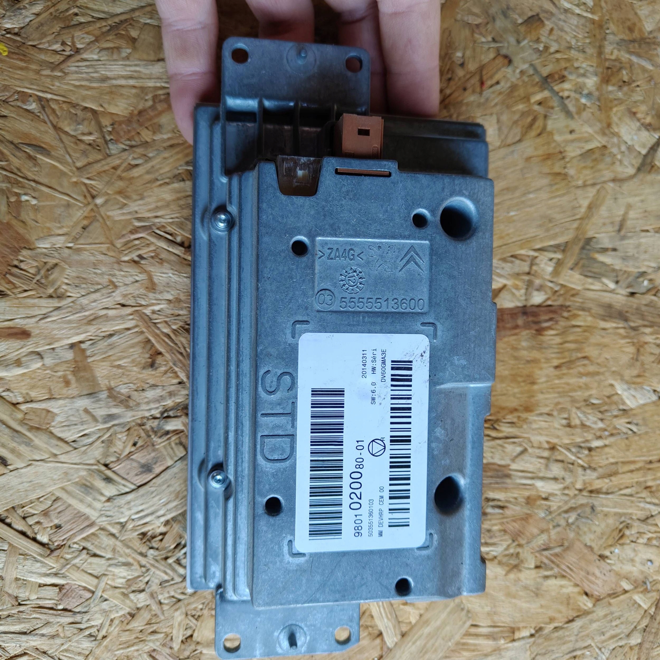 display Citroen C3 9801020080