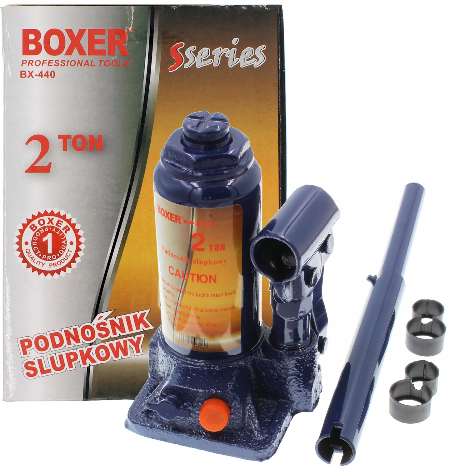 

Podnośnik Słupkowy Hydrauliczny 2T BX-440 Lewarek