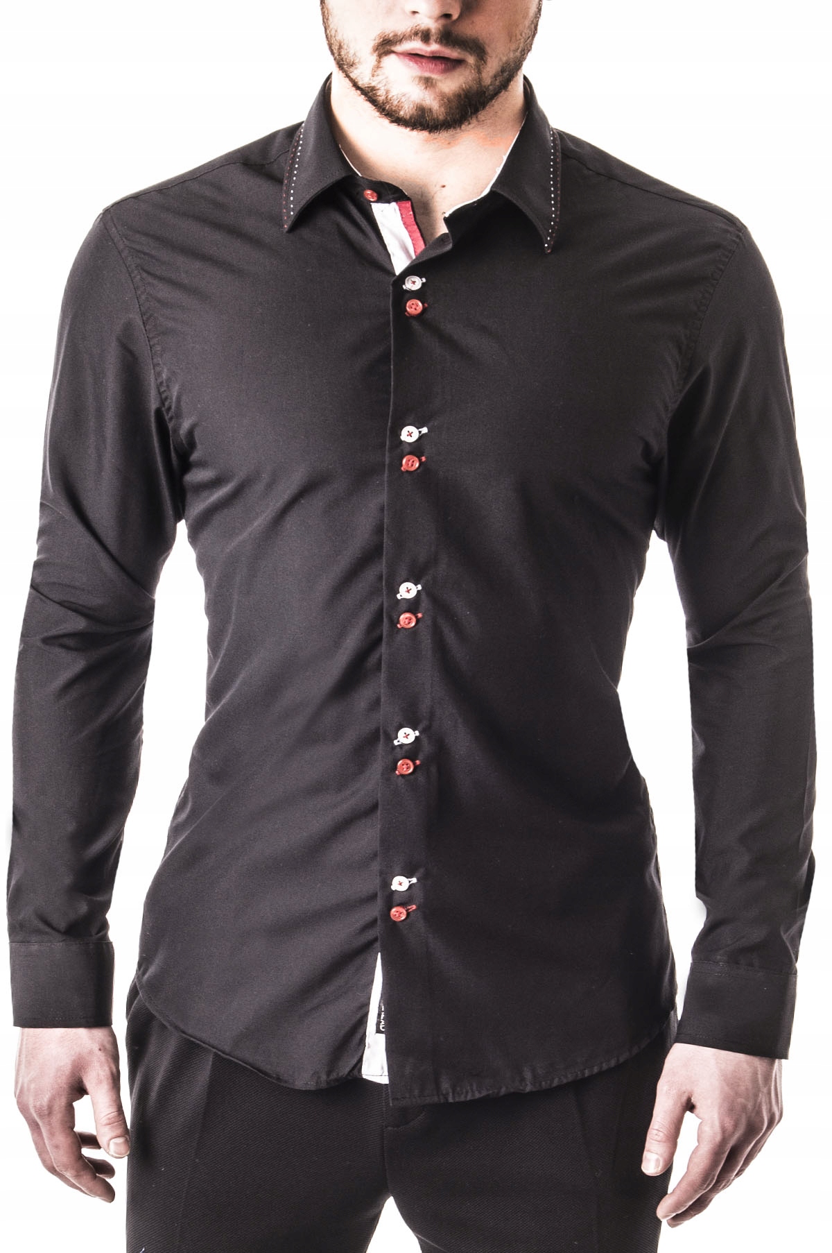 M - KOSZULA MĘSKA REGULAR 19-615A