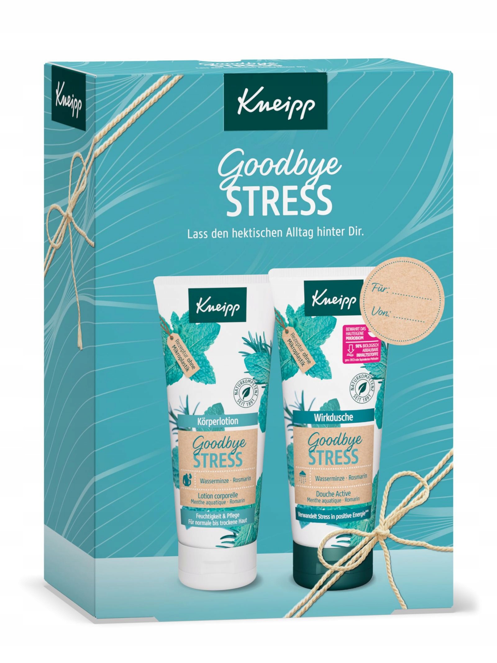 Kneipp Goodbye Stress Body Care Gift Set Pro Ženy