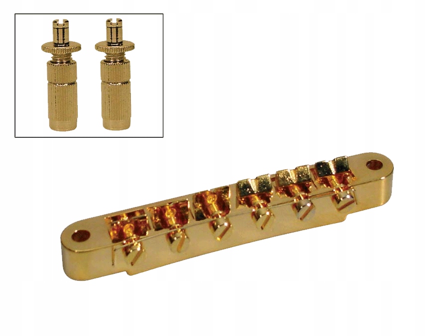 Mostík tune-o-matic 6,3 mm Boston B-165 (gd)