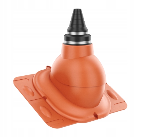 Anténní přechod, těsný průchod Univerzální Cihlový 8004