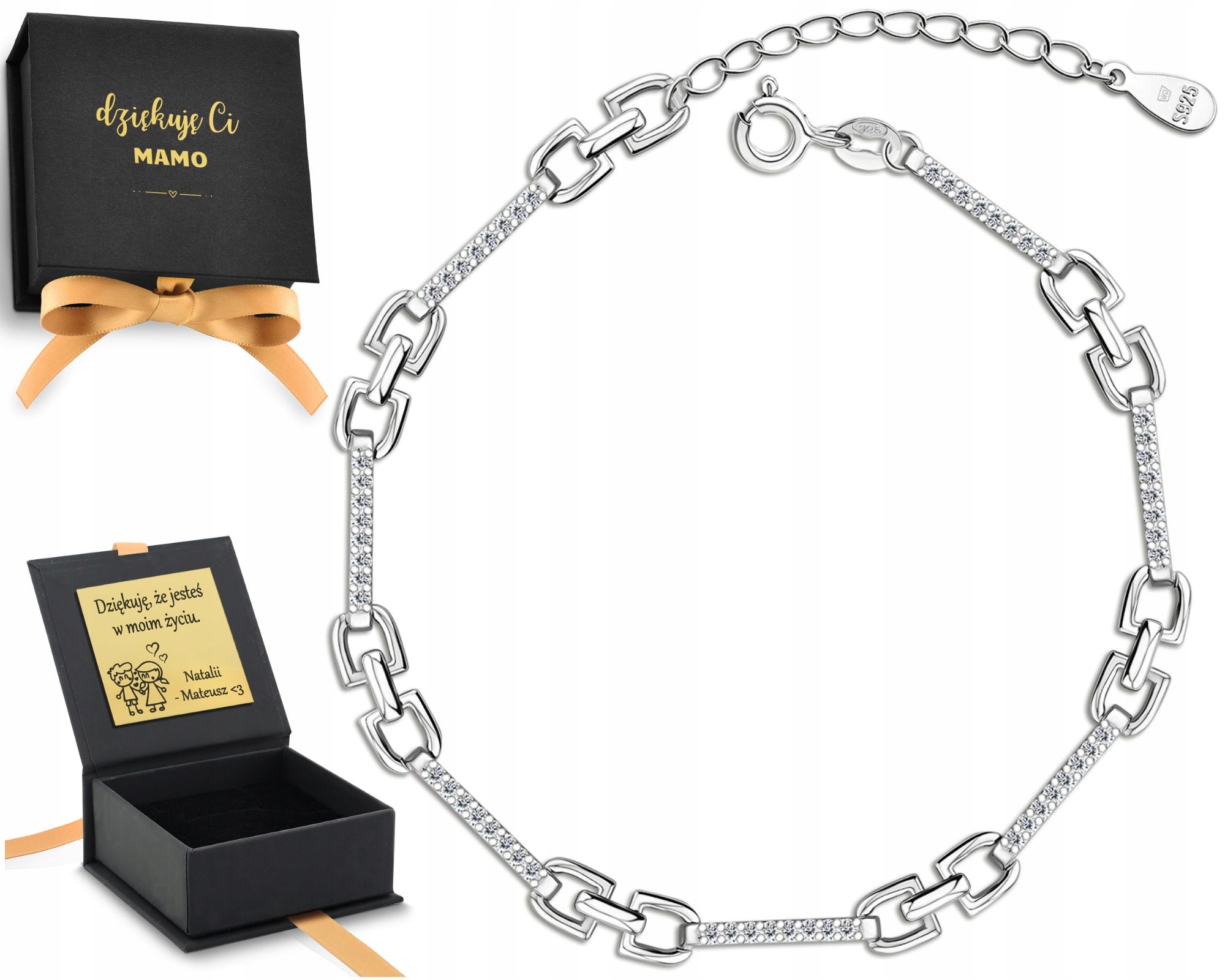 Dámský Stříbrný Náramek 925