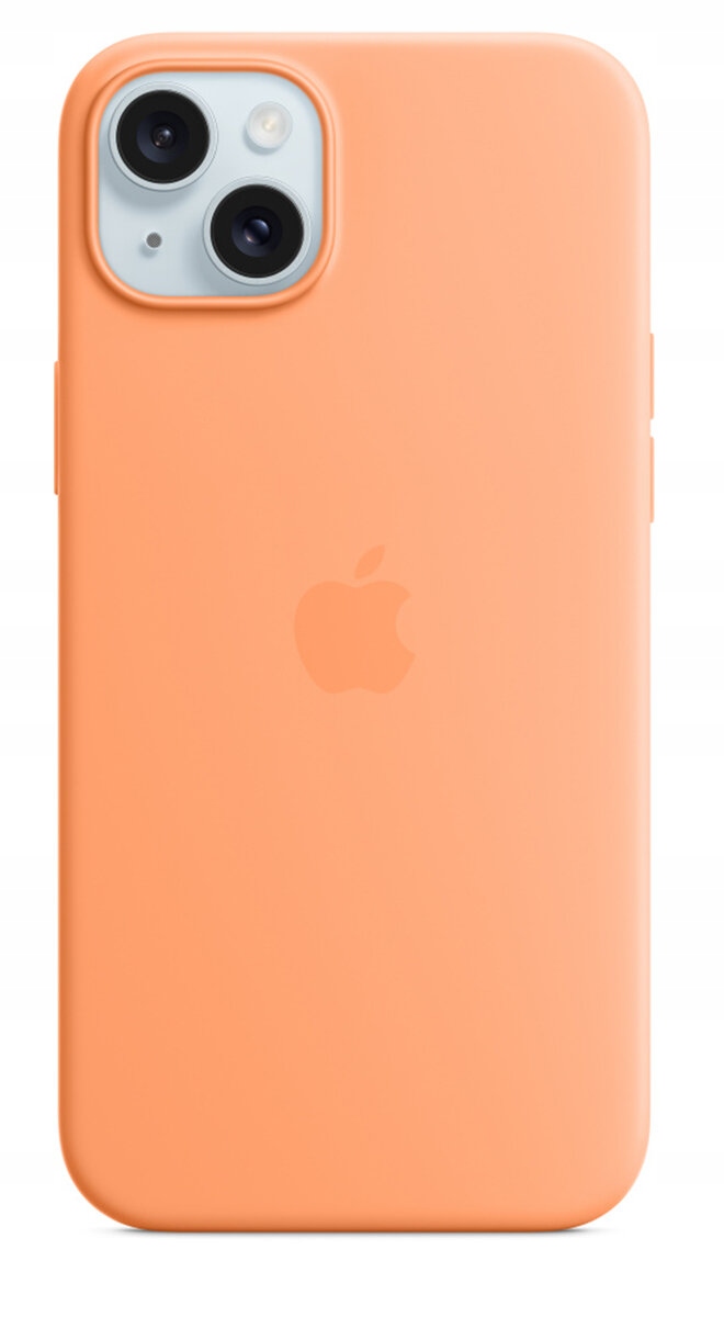 Zadný Kryt Apple pre Apple 15 Plus oranžový