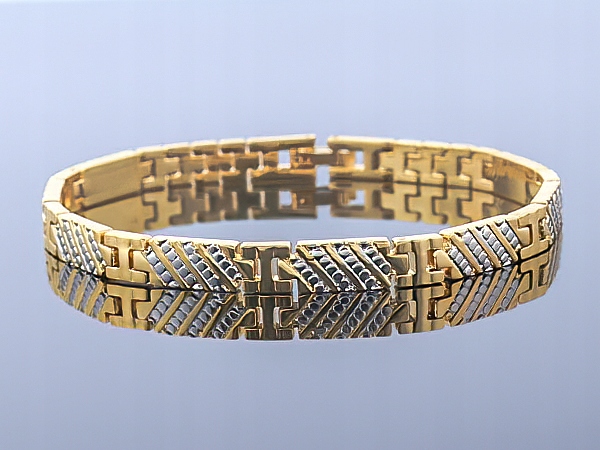 

Elegancka złota bransoletka 14k ! Jakość !