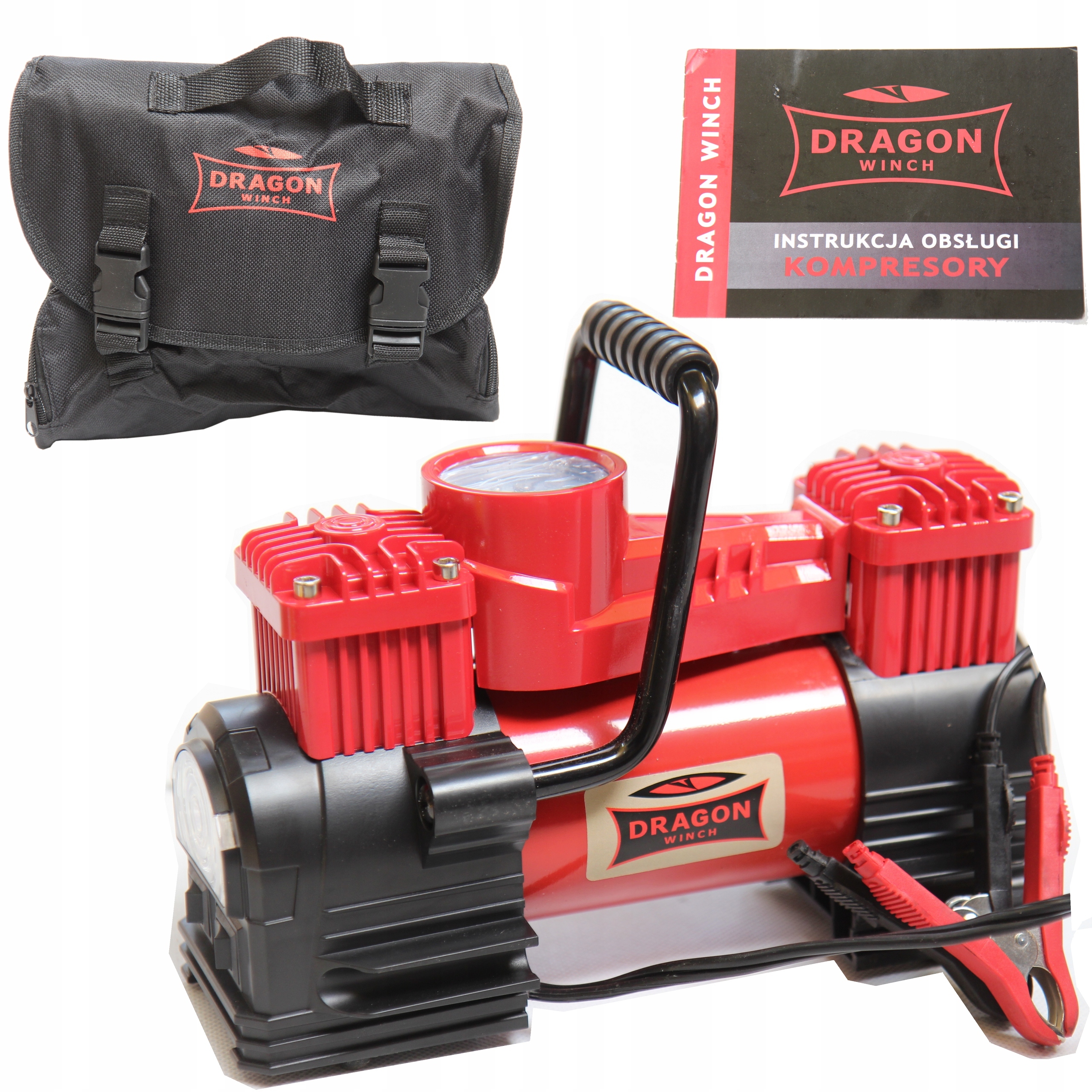 Dragon Winch Kompresor do auta Kompresor Čerpadlo Off Road Dvojpiestový Led