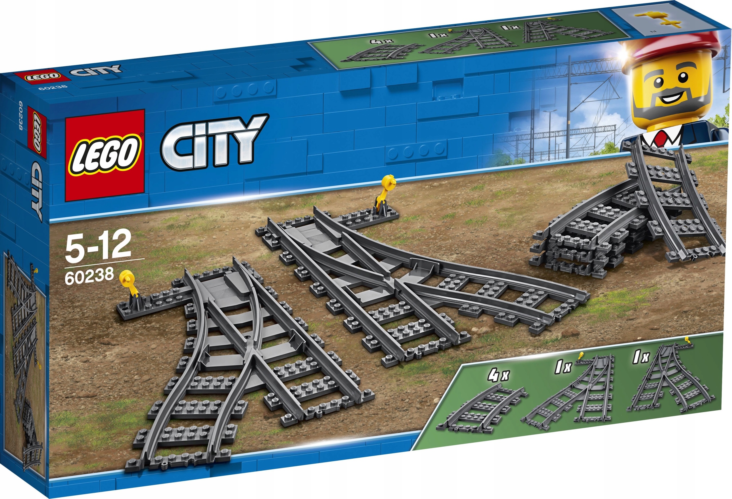 Lego City Zwrotnice (60238)