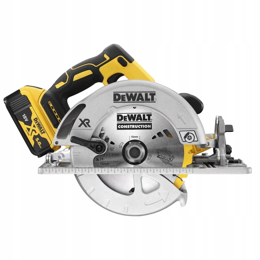 DEWALT DCS572P2 PILARKA TARCZOWA POD LISTWĘ 184mm 2x5Ah + TsTak 18V XR Marka DeWalt