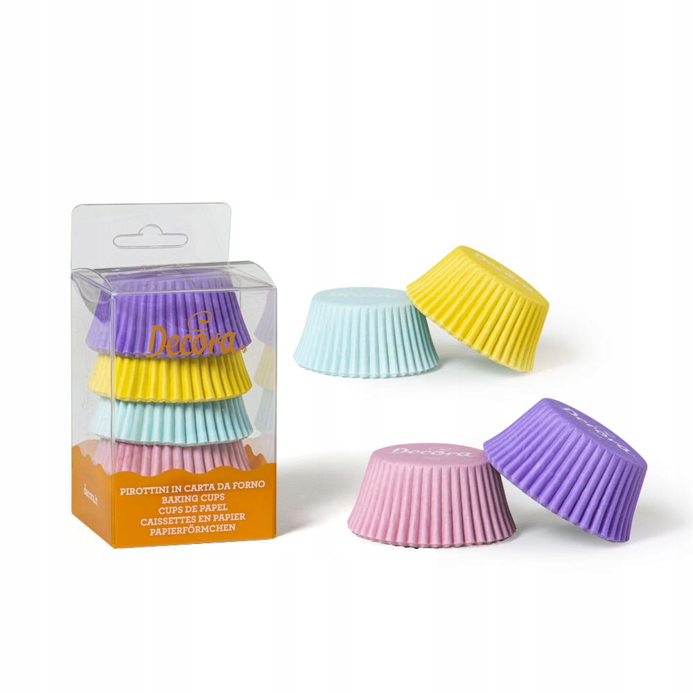 

Papilotki Pastelowe MIX Kolor 50x32mm Decora 75szt