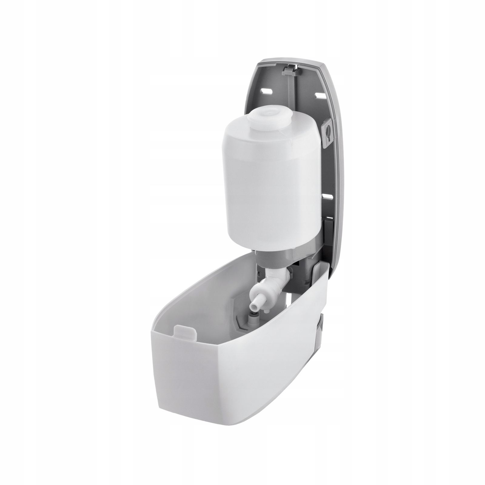 Dozownik Podajnik mydła w płynie 500ml ABS Biały Dozowanie ręczne