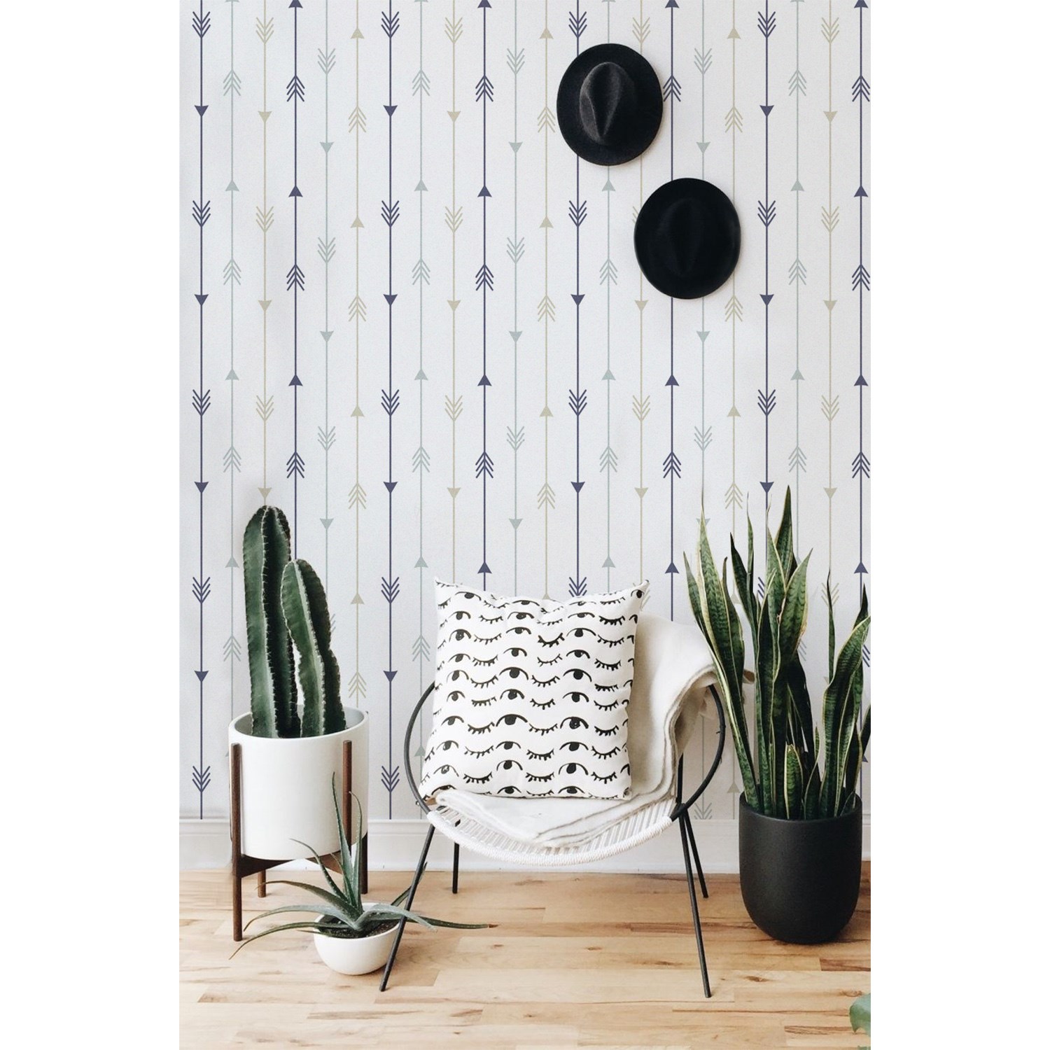 

Tapeta flizelina Minimalistyczne strzałki 254x184