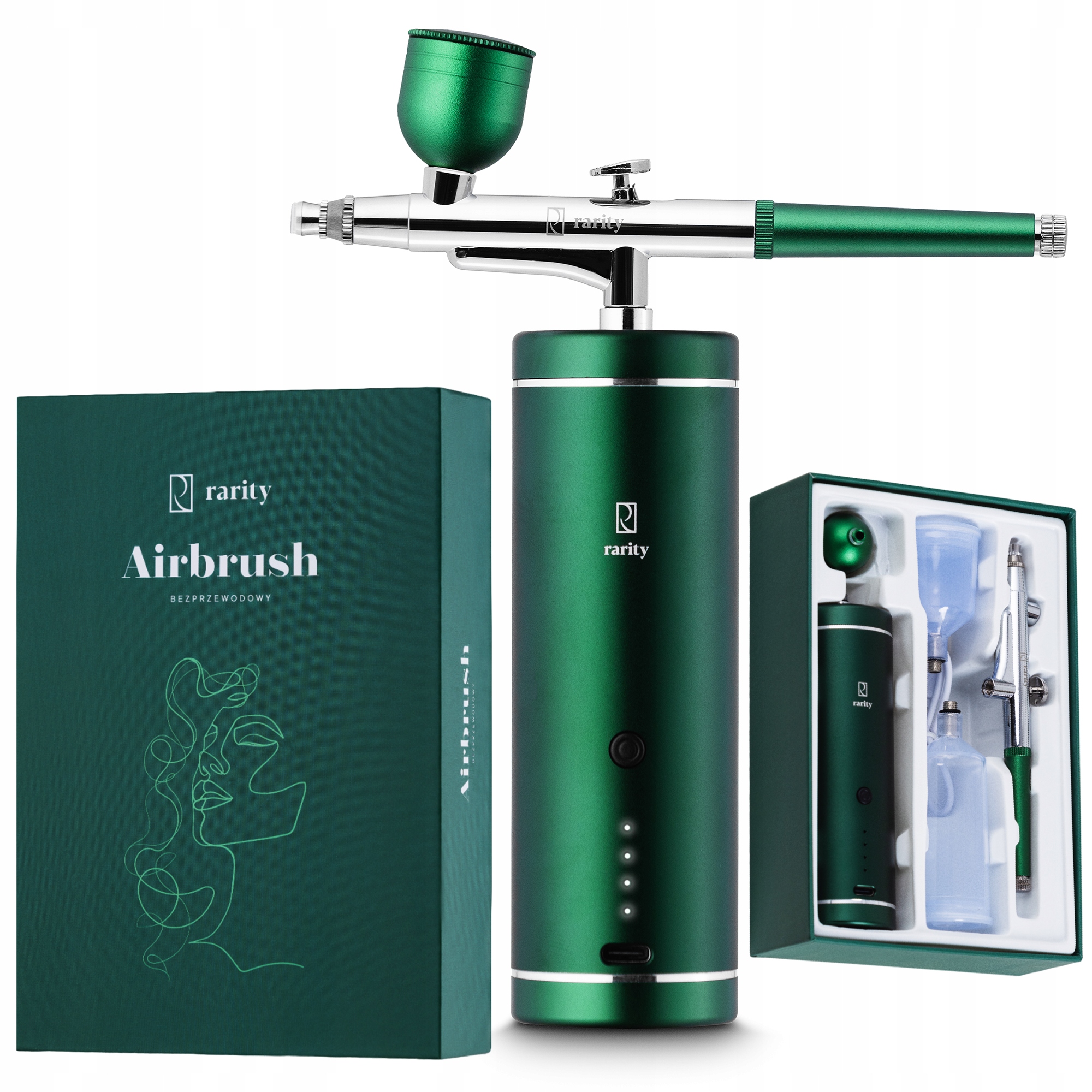 Bezdrátový aerograf na obočí Airbrush Elektrická stříkací pistole