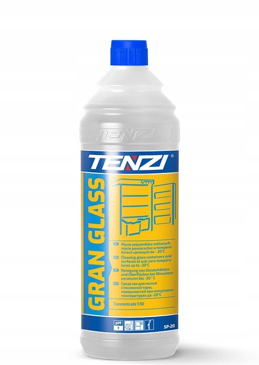 

Tenzi Gran Glass 1L Mycie lodówek do 20 °C Atest