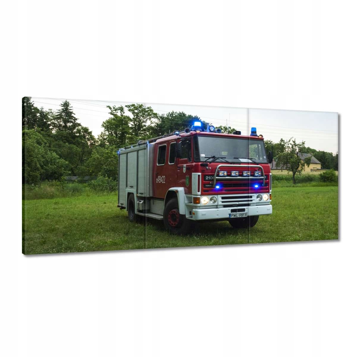 Obrazy 210x100 Hasičské auto