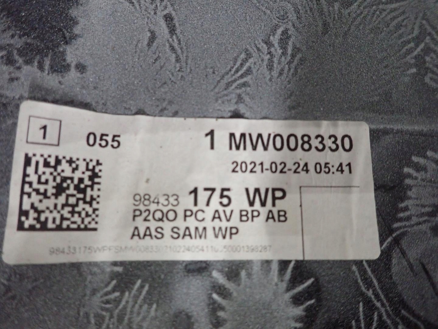 bumper front front OPEL MOKKA B II 2020