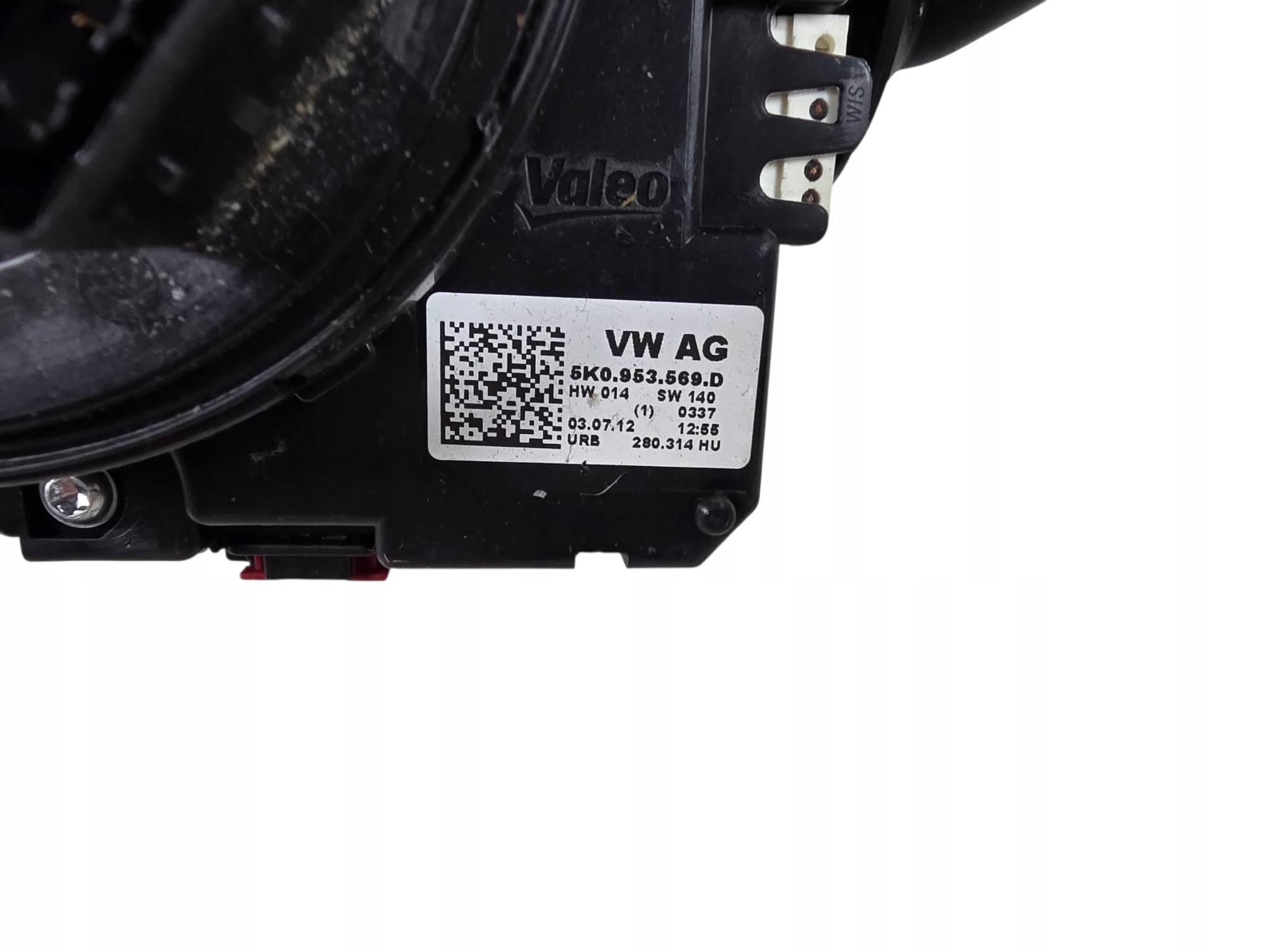 VW AUDI SKODA switch ring ZWIJAK 5K0953569D ORG.