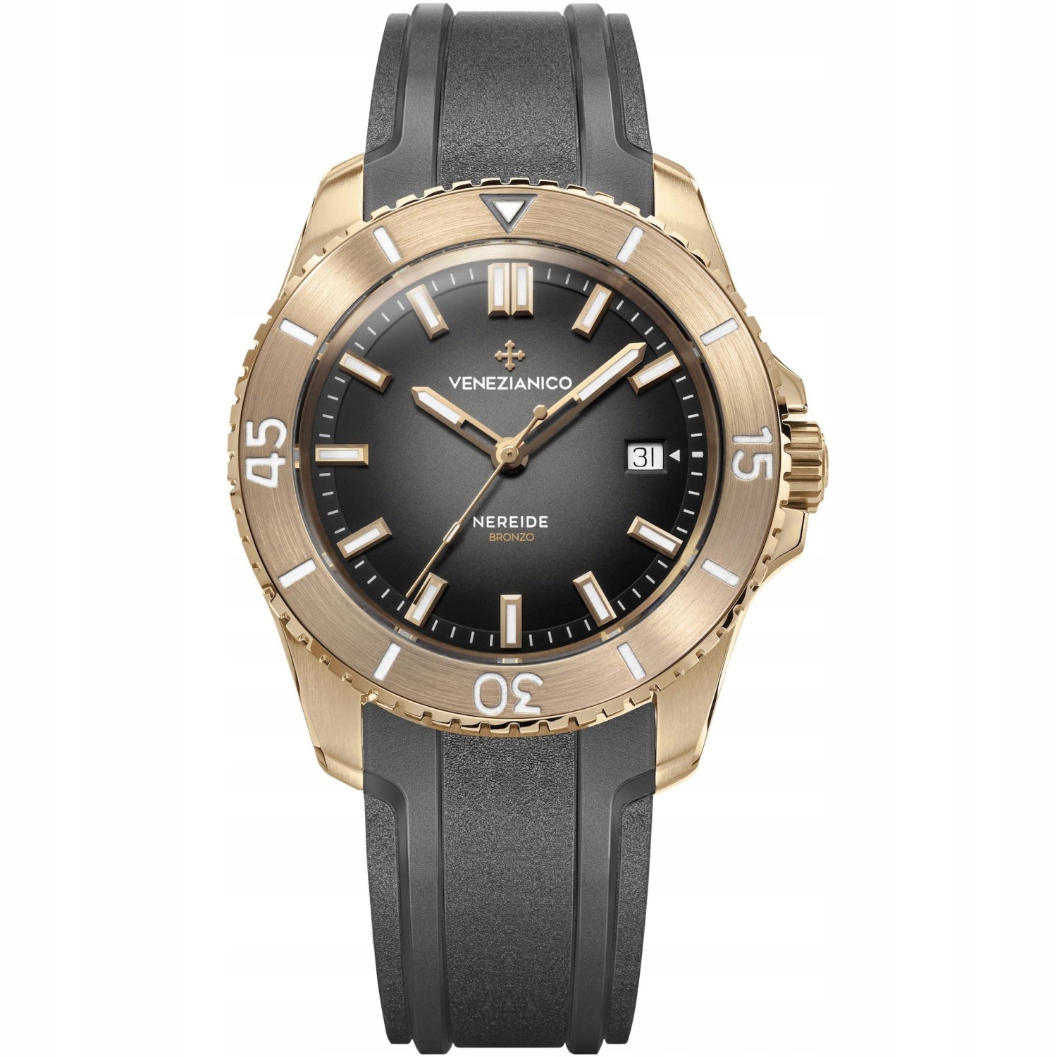 Pánské Hodinky Venezianico 4521555 šedý řemínek