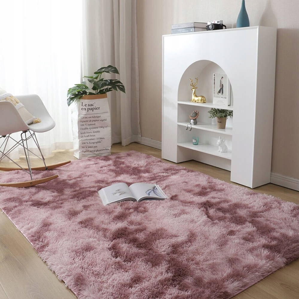 Koberec Ombre Shaggy Strado 80x150 OmbrePurple (růžový)