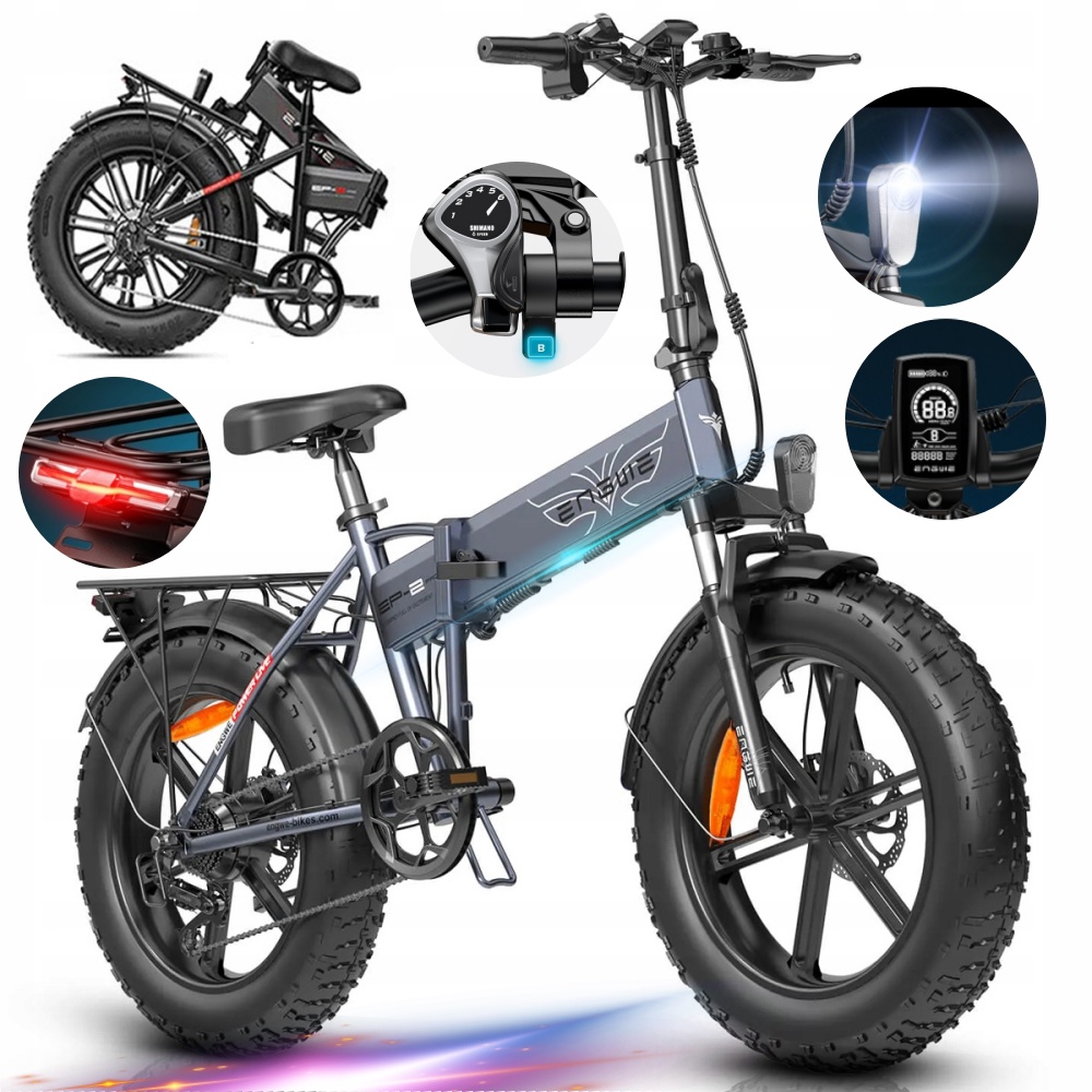 Elektrokolo Engwe EP-2 Boost pánské/dámské skládací 13Ah 120KM Mtb Pl