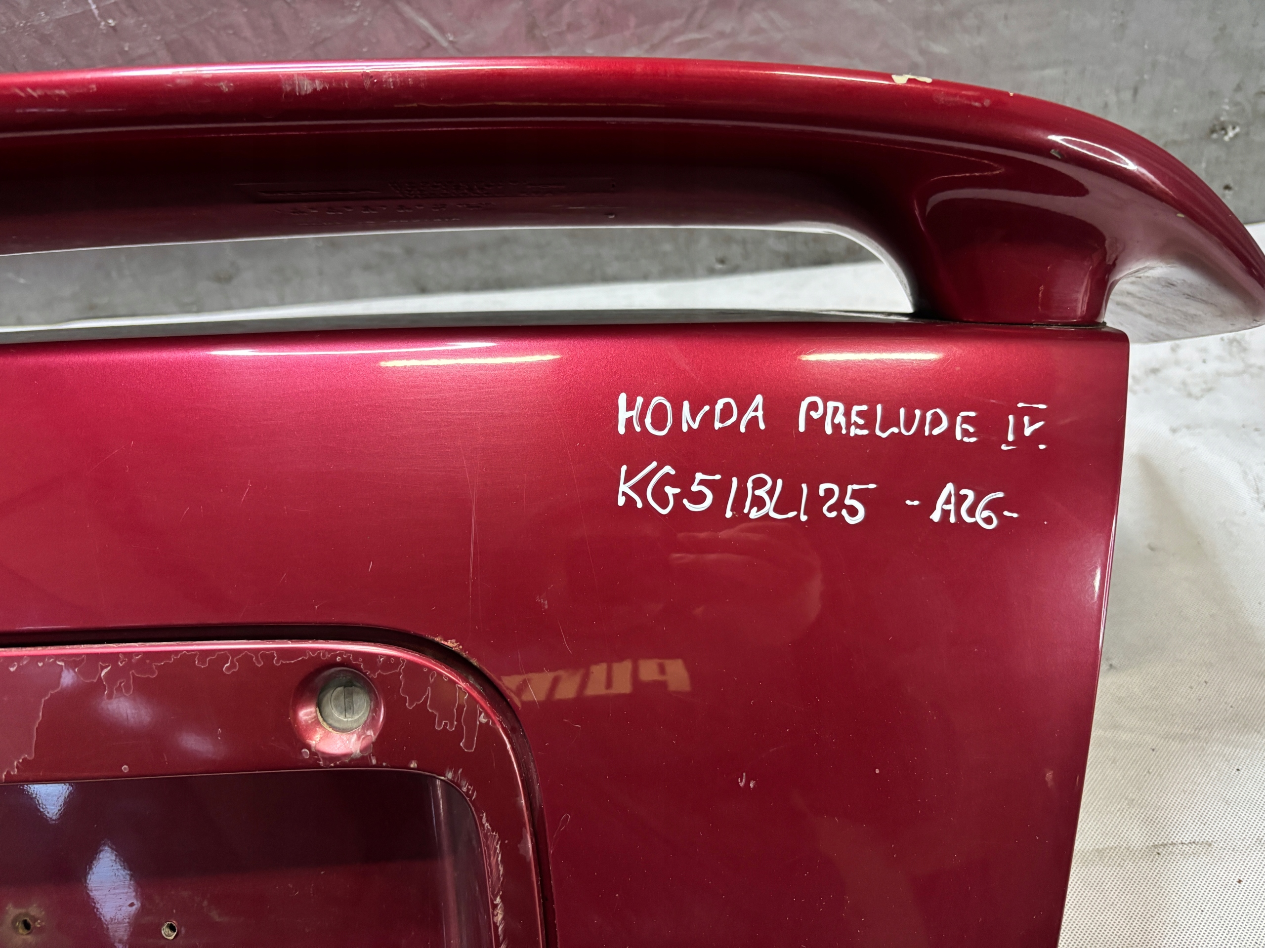 trunk door boot Honda Prelude IV 4