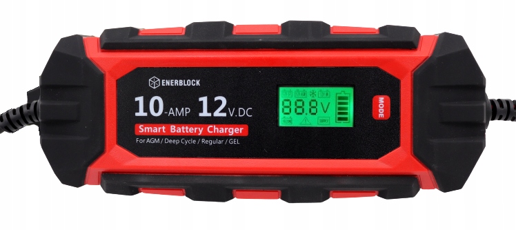 

Ładowarka Do Akumulatora Żelowego Agm 12V 10A