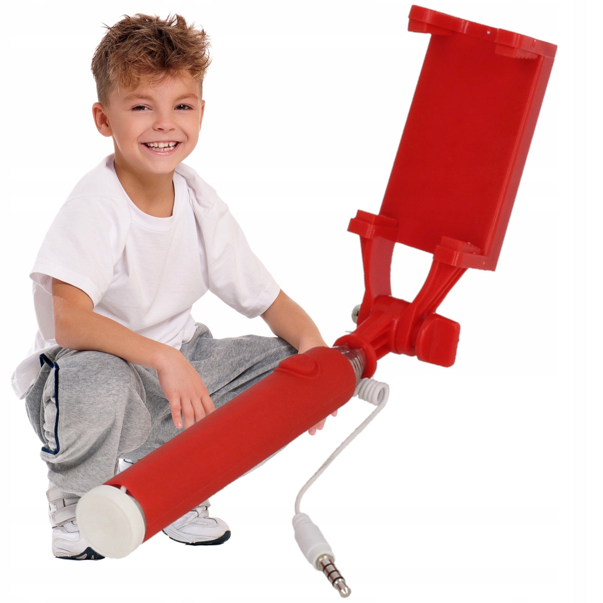 KIJEK SELFIE STICK z KABLEM UCHWYT - SOLIDNY Kod producenta Y13