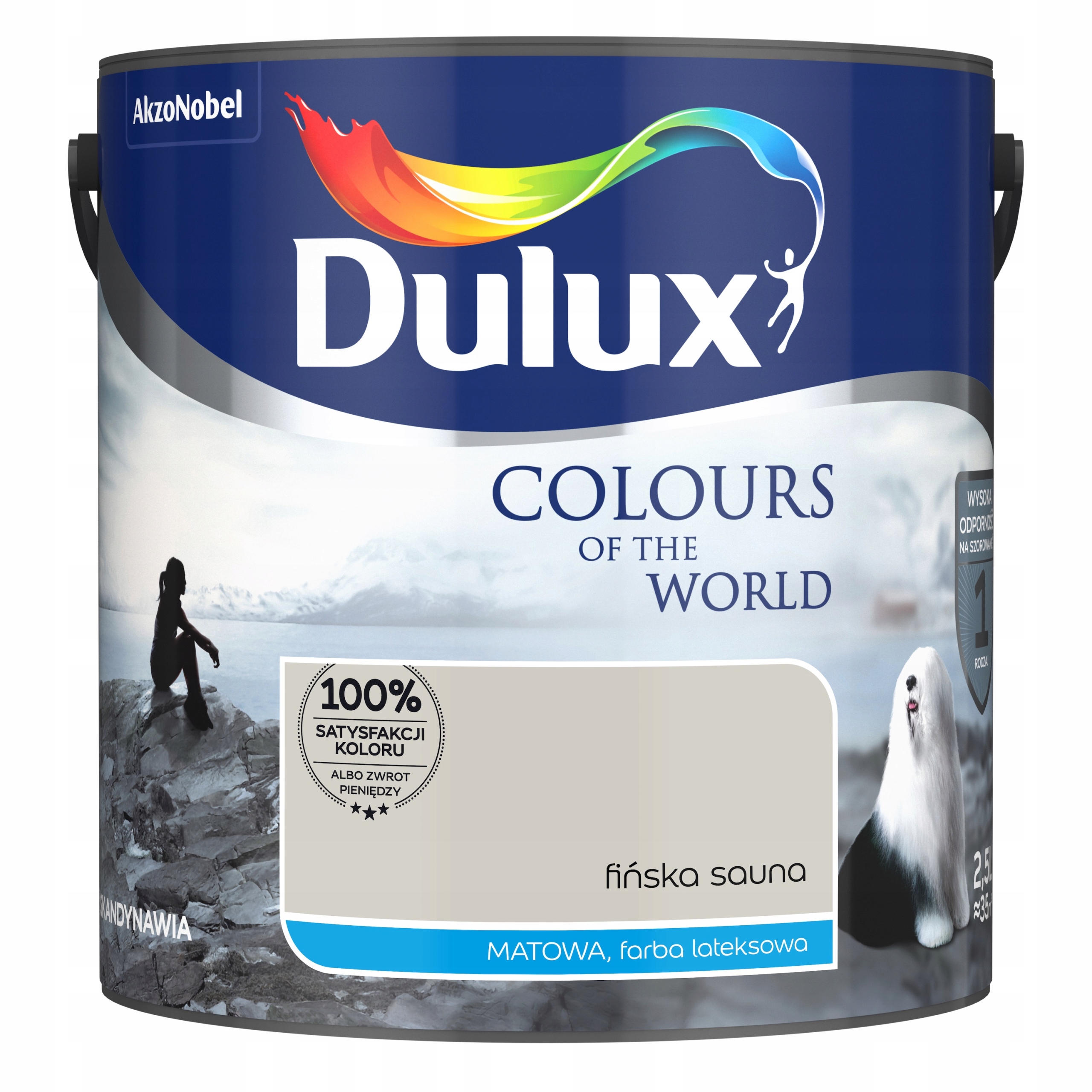 

Farba Dulux Świata Fińska Sauna 2,5L