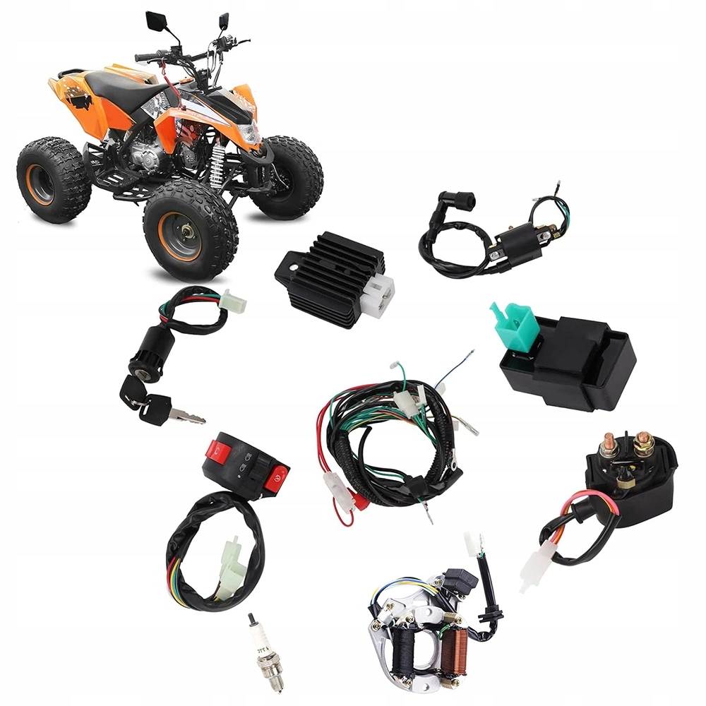 Instalace Kompletního Svazku Pro Čtyřkolky 110 125 CCM