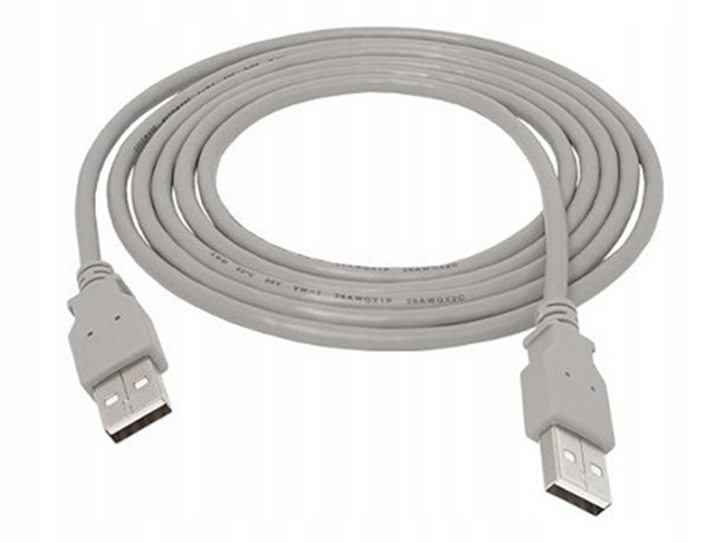 

Kabel połączeniowy USB2.0 wtyk A-wtyk A 80cm