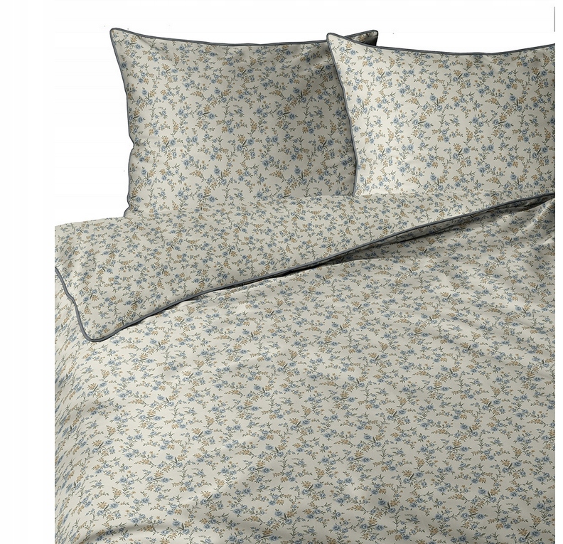 Pościel z perkalu 160x200 Bawełna Premium Łączka 5899C Detexpol Percale