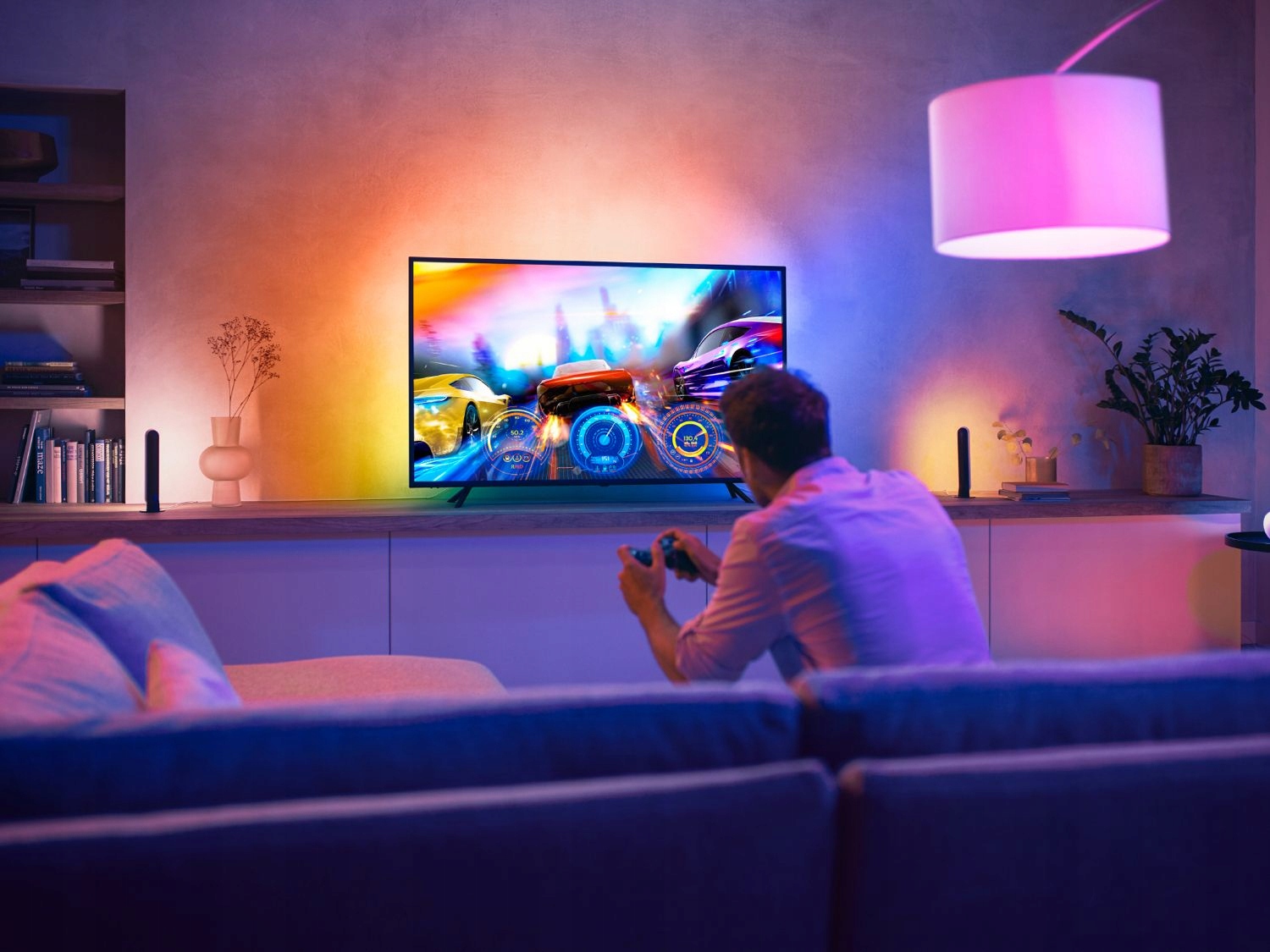 PHILIPS HUE Taśma LED gradient do telewizora 55'' Stan opakowania oryginalne