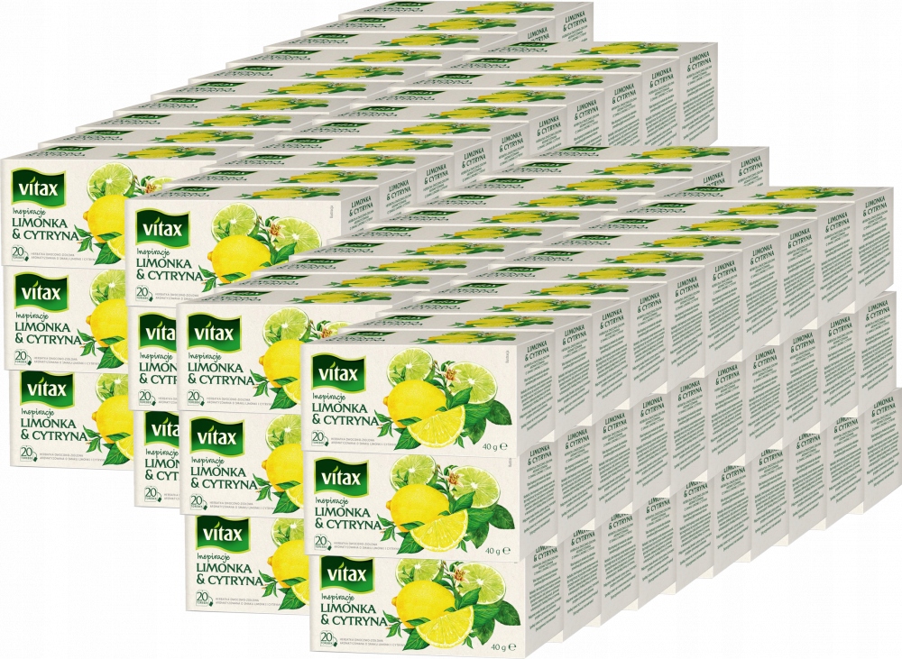 Vitax Inspiracje Limonka Cytryna 20tb x120
