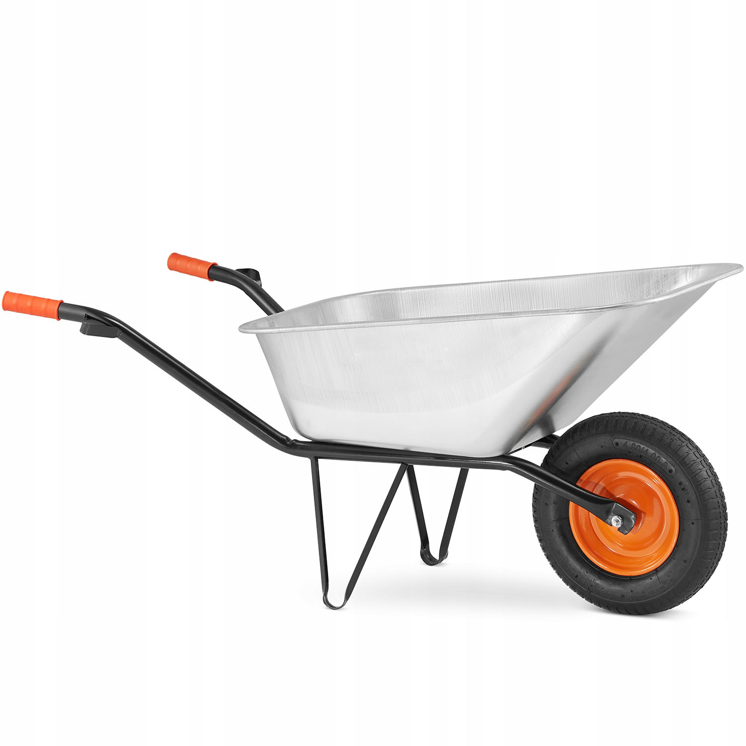 BUDOWLANA OGRODOWA TACZKA STALOWA 120L