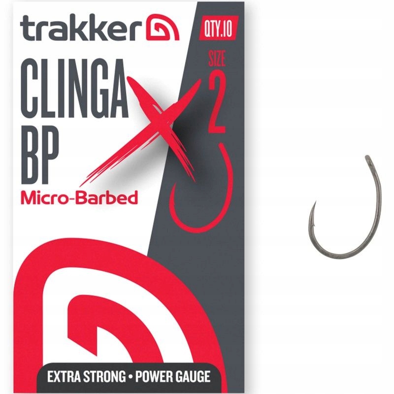 Haki karpiowe Trakker Clinga Bp Xs Hooks (Micro Barbed) nr. 2