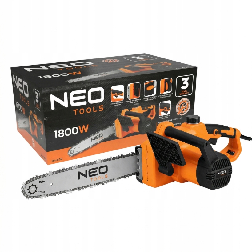 Elektrická řetězová pila 1800 W vodící lišta 405 mm Neo