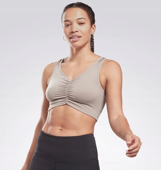 Reebok Biustonosz sportowy, top Crop Feminino H56393 roz S