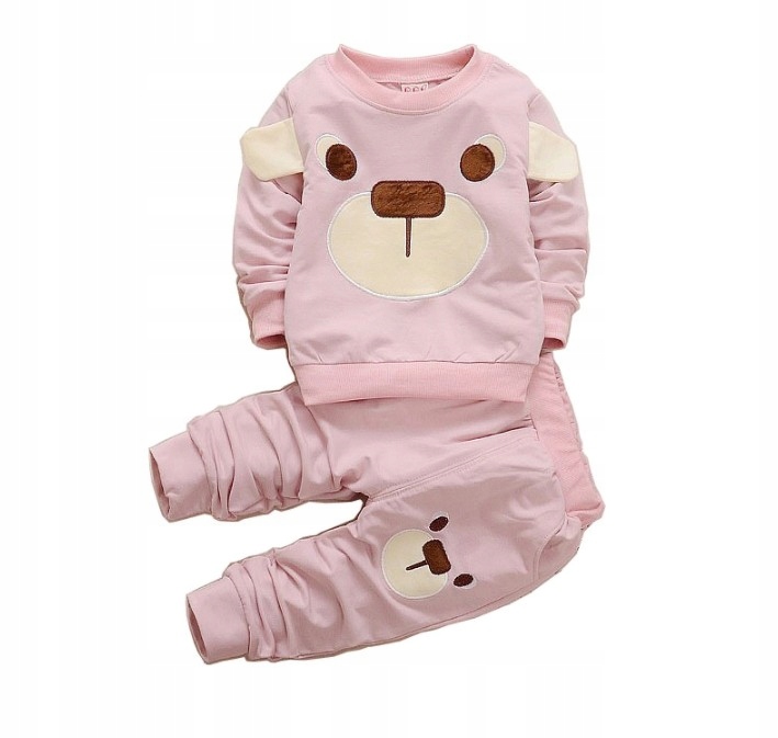 

Komplet Dziewczęcy Dres Dla Dziewczynki Bluza r.92