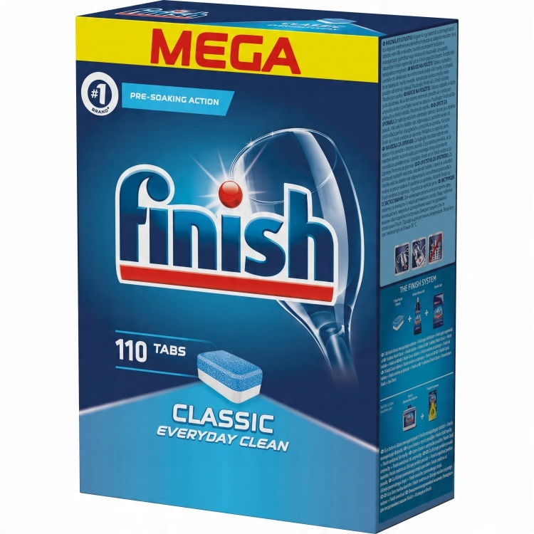 

Tabletki do zmywarki classic Finish 110 szt.