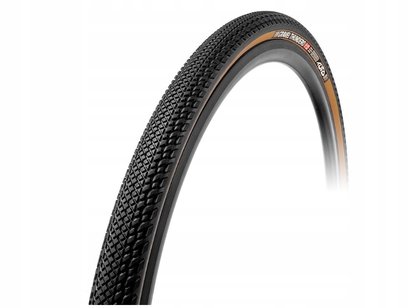 Plášť na kolo gravel Tufo Thundero Tr 700x40c tubeless černo-béžová 430 g