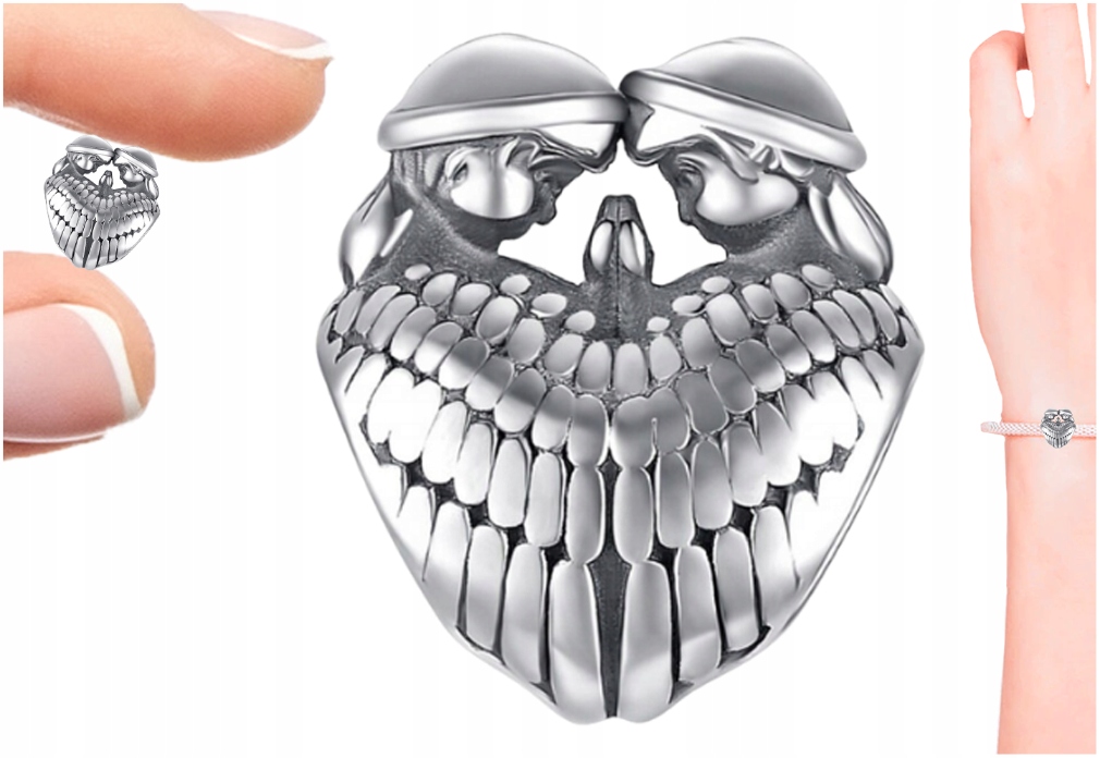 

Charms Zawieszka Aniołki Srebro S925