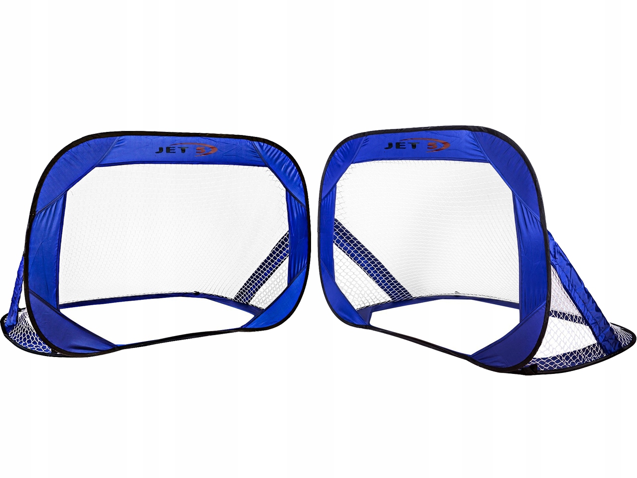 Przenośny Zestaw Dwóch Samorozkładalnych Bramek Do Gry W Piłkę