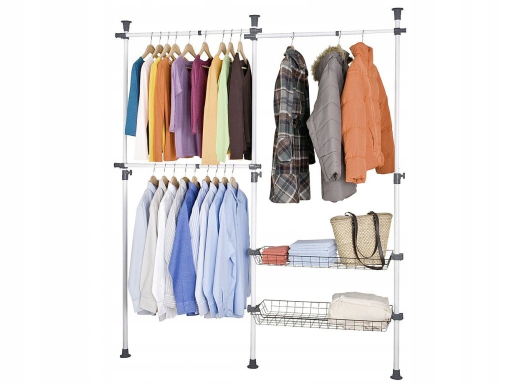 Teleskopický organizér na oblečenie Herkules, Wenko