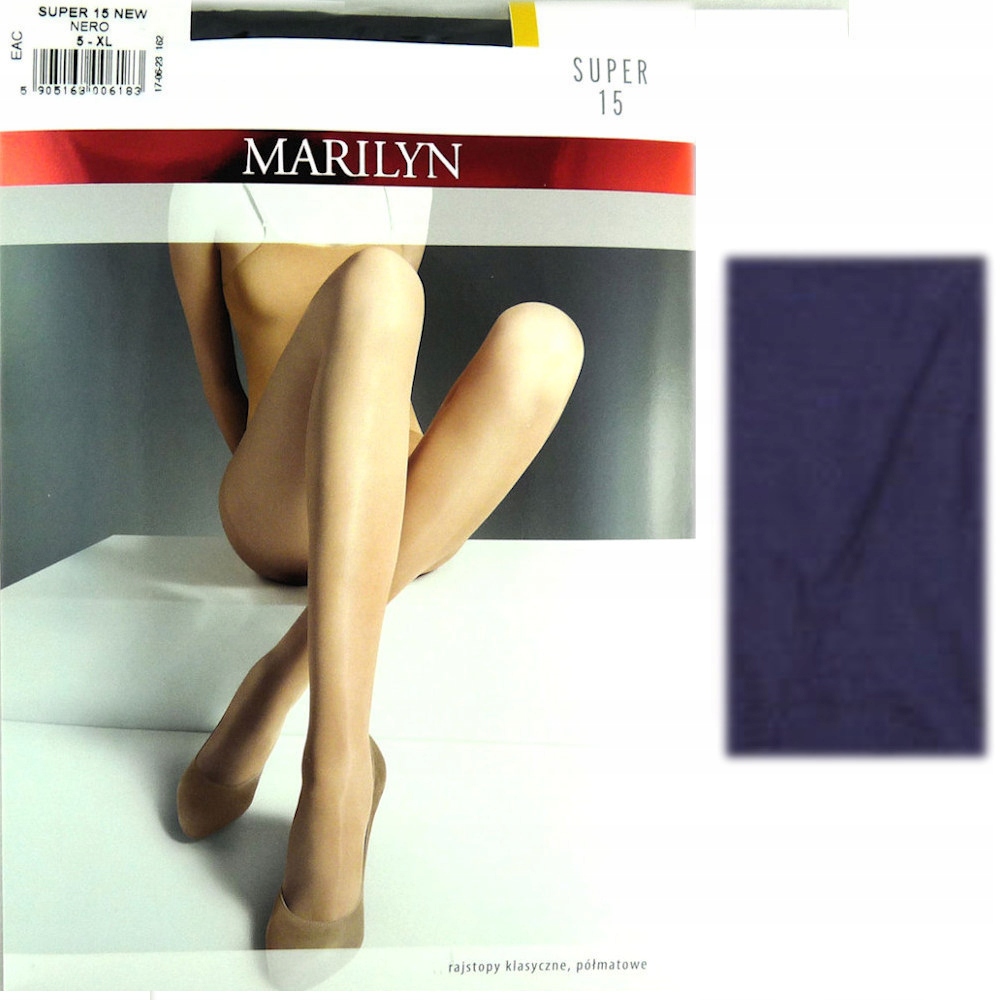 

Marilyn Super 15 R4 modne rajstopy dark blue
