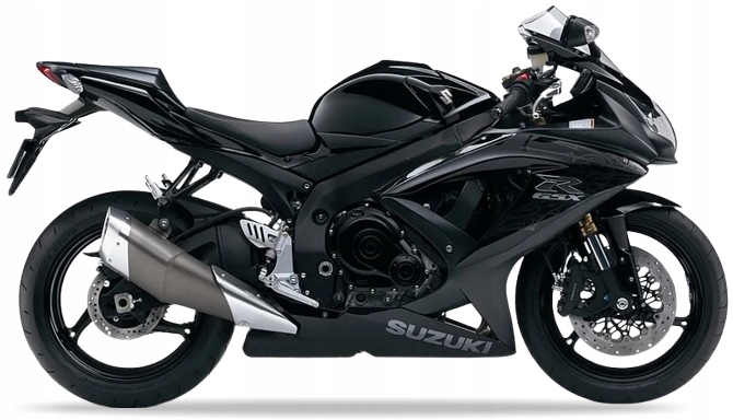 Samolepky Juula Pro Suzuki Gsxr 600 2009 Černé 019