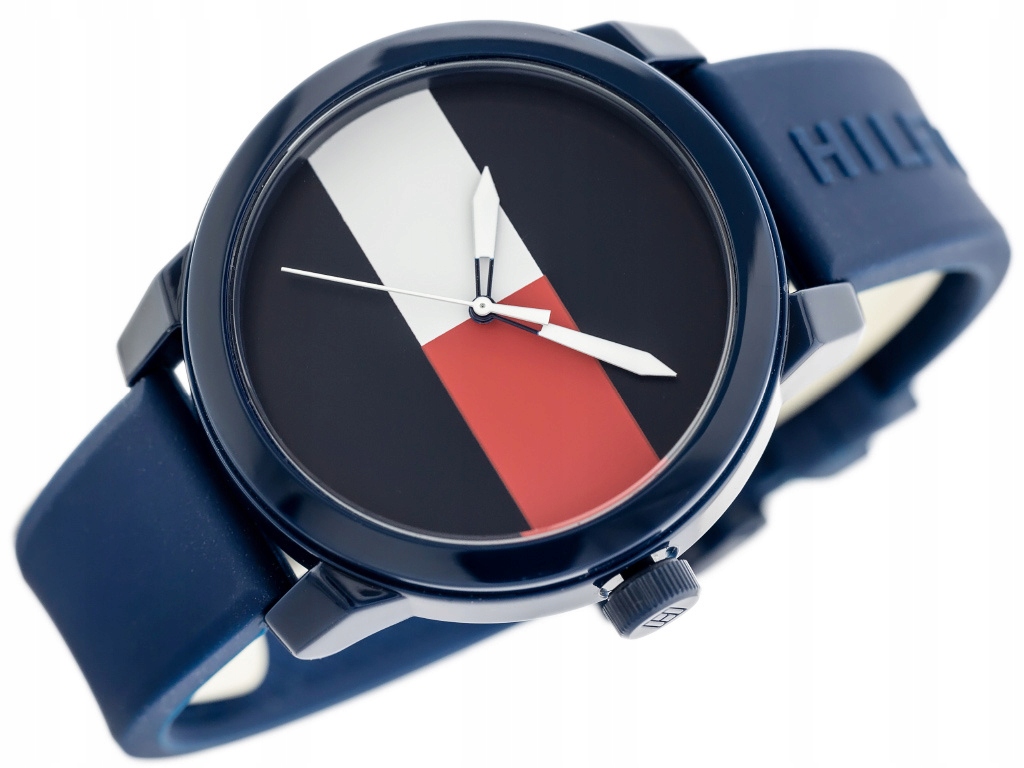 Pánské Pánské Hodinky Tommy Hilfiger 1791322 Denim Gravírování