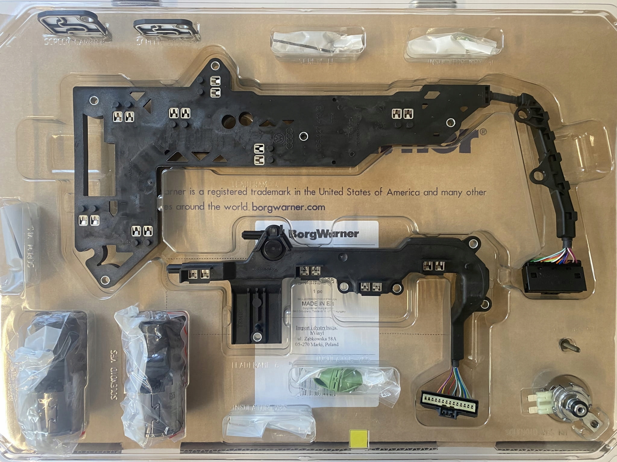 Sada mechatroniky Audi Vw Vag DQ500 DL501 Vag 31000KIT 0B5398048D+ 50229