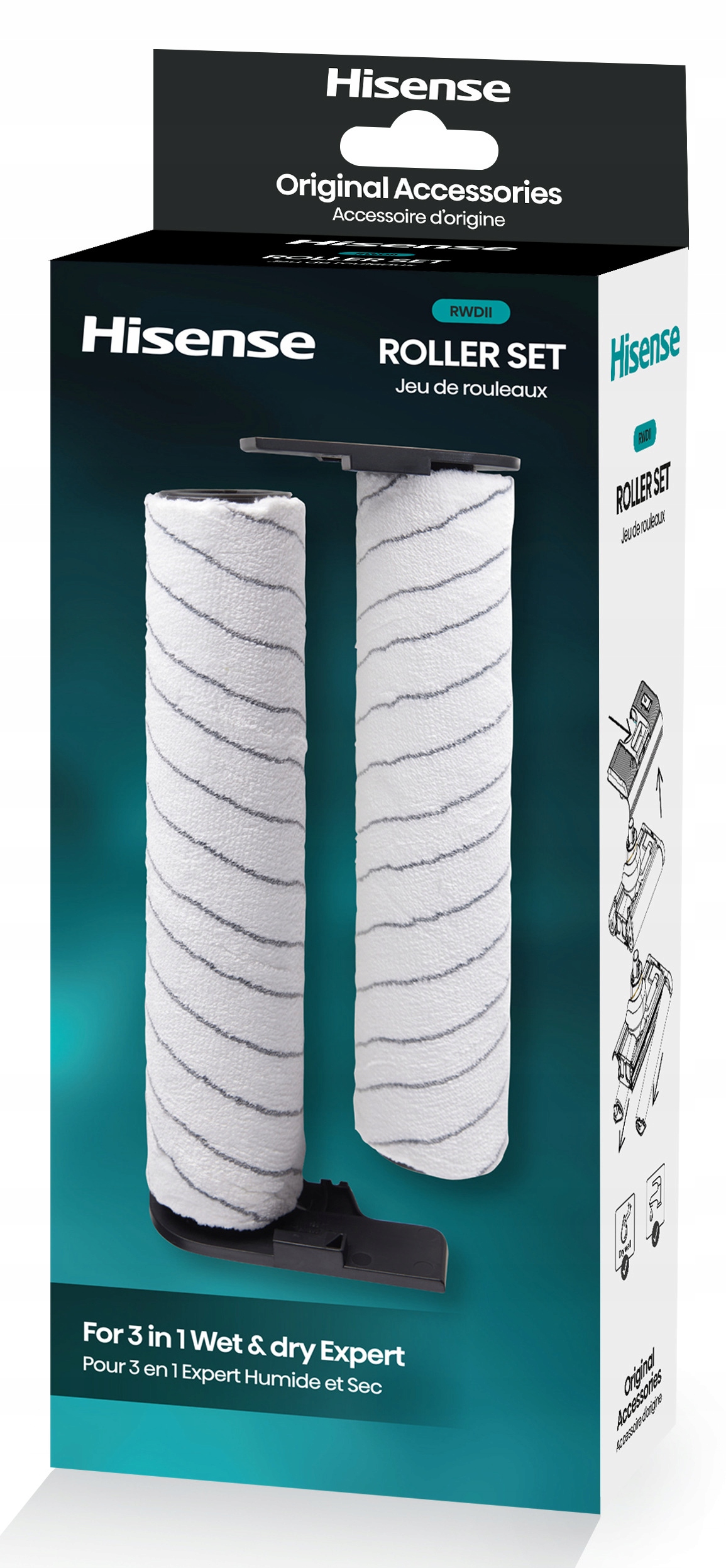 Wałek Hisense Rwdii do modelu HFC743169BKA